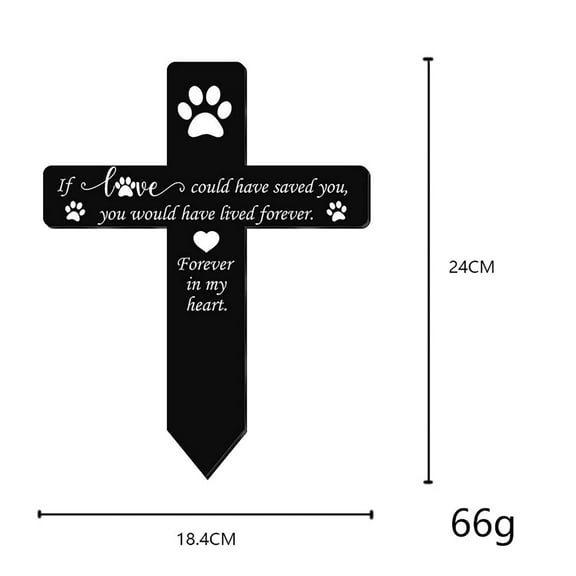 Customizable Acrylic Dog Memorial Plaque Insert Pet Remembrance Personalized Tribute Quality Keepsake for Beloved Dogs