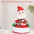 thumbnail image 4 of Fridja Animated Christmas Hat with Music Plush Christmas Doll Hat Dancing Singing Glowing Santa Hat, 4 of 9
