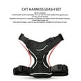 thumbnail image 4 of Cat Vest Traction Rope Set, Breathable Escape Proof Mesh Cloth Cat Chest Strap Rope  For Camping For Walking XS,S, 4 of 8