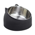 thumbnail image 2 of Cuencos para gatos de acero inoxidable, cuenco inclinado para perros y gatos, cuenco alimentador de agua extraíble, antideslizante y antiderrames para perros pequeños, medianos y grandes Ormromra 220367-1, 2 of 9