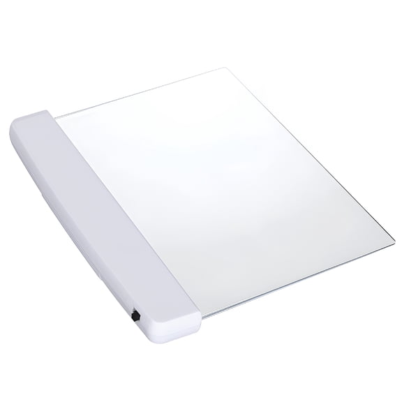 HIBIBUD Flat Book Lights for Reading at Night 6.8X5.7 Inch Led Book Light Page Illuminator Reading Lights for Books in Bed Reader Night Light Wireless Eye Protection for Home Bedroom