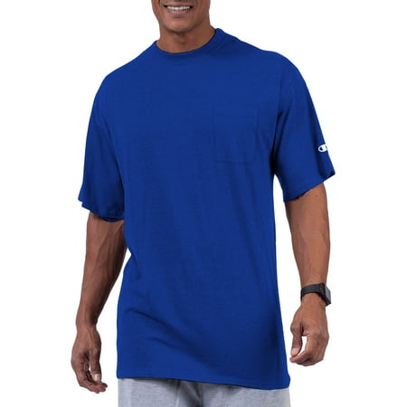 Champion Men's Big & Tall Classic Cotton Jersey Pocket T-Shirt, Sizes 2XT - 5XL