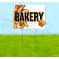 thumbnail image 1 of Bakery (18" x 24") Yard Sign, Includes Metal Step Stake, 1 of 6