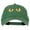 Kelly Green, variant on Cat Eyes Embroidered Unstructured Cotton Cap - Purple OSFM