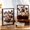Black frame, variant on 4cm Deep Transparent Shadow Box Frames Bouquet Display Flower Case Deep for Crafts 3D Picture Memorabilia Memory Wooden Tabletop