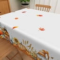 thumbnail image 3 of Tchckioa Fall Pumpkin Gnome Tablecloth,Rectangle 60x84 Inch Waterproof Table Cover for Kitchen Dining Decor, 3 of 6