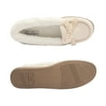thumbnail image 6 of Jessica Simpson Womens Micro Suede Moccasin Indoor Outdoor Slipper Shoe, 6 of 9