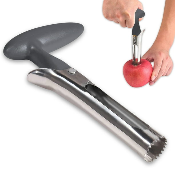 Durable Apple Corer, Premium Stainless Steel Apple Corer Tool for Removing Cores & Pits, Sharp