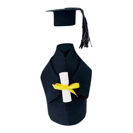 

Graduation Coat Bottle Covers Sets Graduation Gown And Bottle Toppers Doctoral Cap With Tassels Suit Water Bottle Brush Glass Barrel Mug Gumption Mug Pretty Mugs for Women Hummingbird Mug 16oz