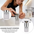 thumbnail image 2 of Bathroom Sink Drain Stopper, Pop-Up Drain Plug Sink Stopper, Bathroom Sink Drain Cover, Stainless Steel Mesh, Clogs Blocking, Standard Vanity Opening, 1 Pc, 2 of 6