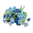 thumbnail image 2 of Small Blue Daisy Flowers Artificial,28Pcs 12 Inch Fake Daisies,Cute Spring Wildflowers for Centerpiece Table Decor, 2 of 6
