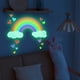 thumbnail image 4 of Moyic Adhesivo de pared luces nocturnas Iris nube papel pintado suave ligero dibujos animados de doble cara decoración del hogar Mural de Decoración del hogar, 4 of 6