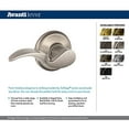 thumbnail image 2 of Avanti Right Handed Lever Non-Turning Lock, Antique Brass (F170 AVA 609 RH), 2 of 3