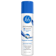 FDS Intimate + Body Dry Feminine Deodorant Spray, Tropical Coconut, 2 oz