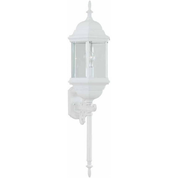 Volume Lighting V8110 1 Light 36" Tall Outdoor Wall Sconce - White