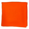 thumbnail image 3 of Hip Hop 50's Shop 1950s Chiffon Scarf Square Vintage Retro Sheer Neck Hair Tie Women Girls (23" Orange), 3 of 4