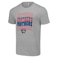 thumbnail image 2 of Men's Starter Heather Gray Florida Panthers Four Team Name Logo T-Shirt, 2 of 3