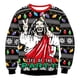 thumbnail image 3 of Suéter feo de Navidad con diseño de diosa de Papá Noel, sudadera tipo pulóver para hombres, mujeres, parejas, adultos, poliéster, fiesta, Navidad, 3 of 4