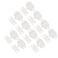 thumbnail image 6 of ROSENICE 10Sets White Plastic Balls Catch Door Locks for Wooden and Screen Doors, 6 of 8
