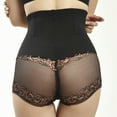 thumbnail image 3 of HUPOM Boyshort Underwear For Women Underwear For Women In Clothing Briefs Leisure None Seamless Waistband Black XL, 3 of 4