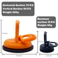 thumbnail image 2 of Dent Puller, Car Dent Puller, Suction Cup Dent Puller, Powerful Glass Handle Lifter, Suction Cup Lifter for Car Dent Pulling up, Tiles, Mirror(3 Pack), 2 of 6