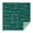 Math Equations Algebra, variant on Math Equations Geometry Green Pattern Square Tablecloth,Waterproof Square Table Cover,Wipeable Spillproof Washable Table Cover for Home Kitchen Party Decor 42"X42"(107x107cm)