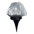 thumbnail image 2 of Luces de suelo con energía solar, iluminación LED para exteriores a prueba de agua, luces de cubierta resistentes al desgaste , Claro, 2 of 8