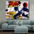 thumbnail image 2 of BLAM(1962) by Roy Lichtenstein - CANVAS OR PRINT WALL ART, 2 of 3