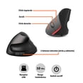 thumbnail image 4 of Mouse USB Inalámbrico Ergonómico Recargable 6 Botones Negro, 4 of 4