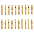 thumbnail image 2 of Conectores Enchapados en Oro RC Battery ESC Motor Banana Plug 2mm 2.0mm 10 Pairs, 2 of 8
