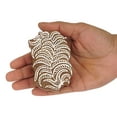 thumbnail image 4 of IBA Indianbeautifulart Textile Printing Block Leaf Hand Carved Wooden Stamp Wood Block Printing Textile Stamps For Fabric/ Pottery Blocks,4 Inch, 4 of 6