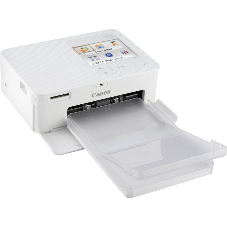  Canon SELPHY CP1500 Compact Photo Printer White : Office  Products