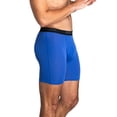 thumbnail image 4 of Fruit of the Loom Men's Cotton Stretch Long Leg Boxer Briefs, 6-Pack, 4 of 7