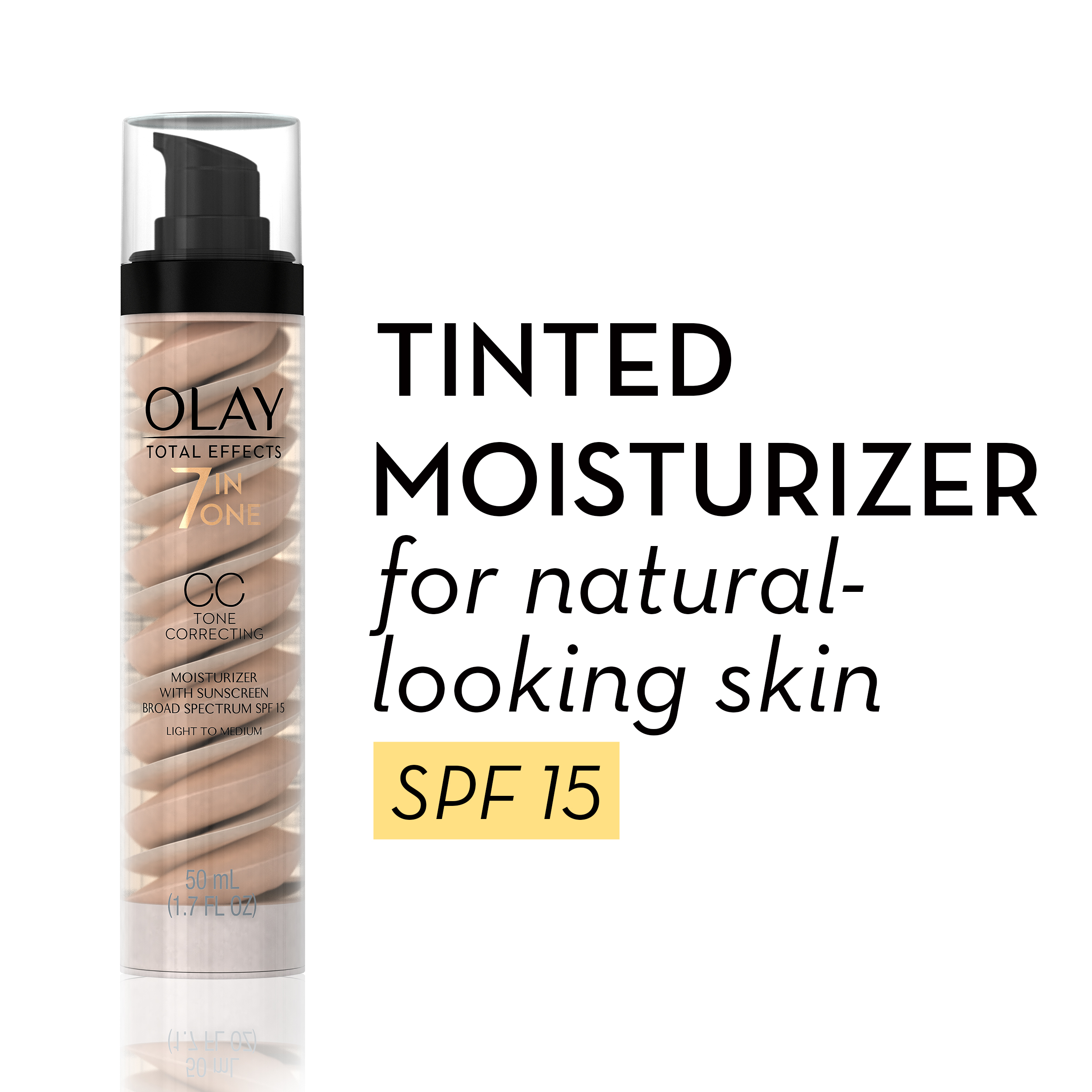 Olay Total Effects Skin CC Cream, Tone Correcting, SPF 15, 1.7 Fl Oz - image 5 of 8