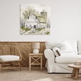thumbnail image 3 of Stupell Industries Neutral Farmhouse Barn Scenery Painting Gallery Wrapped Canvas Art Print Wall Art, 36 x 36, 3 of 8