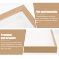 thumbnail image 2 of SKISUNO Wood Picture Frame Plaque Desk Placement Rectangular 1Pcs for Friends, 2 of 6