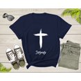 thumbnail image 3 of Jesus Christ Crucifixion Religious Cross Symbol Crucifix T-Shirt Jesus Lover Priest Gift T Shirt for Men Women Boys Girls Teens Tshirt, 3 of 8