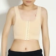 thumbnail image 2 of Intimates Breathable Chest Binder Short Corset Vest Elastic Sport Bra Sleeveless Tops Tank, 2 of 9