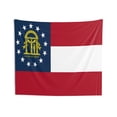 thumbnail image 3 of Georgia State Flag Wall Hanging Tapestry, 3 of 3