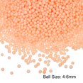 thumbnail image 2 of Unique Bargains Foam Beads Foam Balls for Wedding and Party Orange 4-6mm, 2 of 7