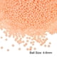 thumbnail image 2 of Bolas de Espuma Unique Bargains Naranja 4-6mm 2500uds, 2 of 7