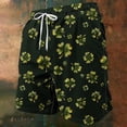 thumbnail image 4 of UVEASISHA Big and Tall Swim Shorts for Men St. Patrick's Day Quick Dry Bathing Suit Lucky Shamrock Printed Board Shorts Breathable Swimwear with Pockets Green M, 4 of 6