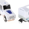 thumbnail image 3 of de trenes de plástico juguetes batería locomotora y vagones la adaptaciónción a City Railway Sets para niños de 3 y más juguetes de policía Yotijar Ferrocarriles Tren Juguetes, 3 of 9