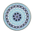 thumbnail image 5 of VINGLI Mosaic Accent Table, 14" Round Side End Table Plant Stand (Blue Ocean), 5 of 8