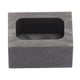 thumbnail image 1 of Molde de lingote de grafito rectangular, crisol de refinación de metal para joyería, fundición, oro, plata, cobre, 1 of 5