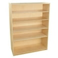 thumbnail image 2 of Wood Designs 12960AJ 59-1 by 2 in. Height Bookshelf with Adjustable Shelves, 2 of 2