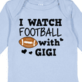 thumbnail image 4 of Inktastic I Watch Football with My Gigi Boys Long Sleeve Baby Bodysuit, 4 of 5