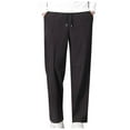 thumbnail image 4 of Sakmal Fleece Lined Sweatpants Men Baggy Slim Straight Leg Open Bottom Pants Brown Casual with Pockets Sweatpants for Men 5XL, 4 of 4