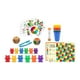 thumbnail image 1 of Contar osos con vasos de clasificación, 2 dados, pinzas y tarjeta para niños pequeños 90 osos 14 tarjetas, 1 of 8