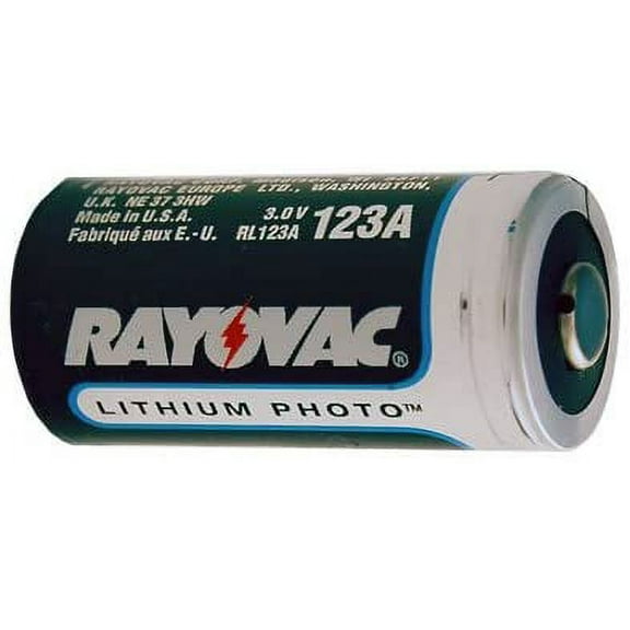 24 x CR123A Rayovac 3 Volt Photo Lithium Batteries